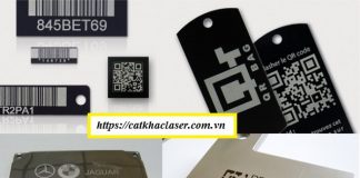 Dịch vụ khắc laser mã vạch theo yêu cầu