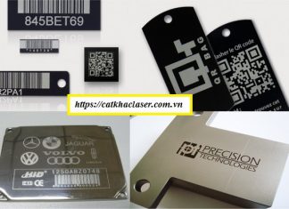 Dịch vụ khắc laser mã vạch theo yêu cầu
