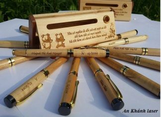 Địa chỉ khắc chữ lên bút giá rẻ tại Hà Nội