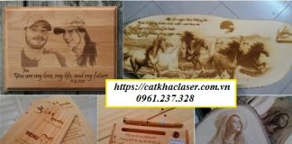 Các sản phẩm khắc ảnh lên gỗ