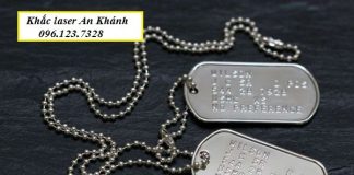 Địa chỉ làm thẻ dogtag lấy ngay, giá rẻ