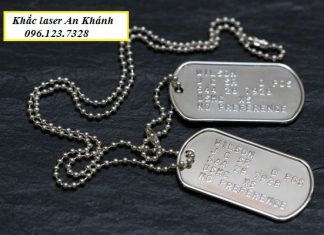 Địa chỉ làm thẻ dogtag lấy ngay, giá rẻ