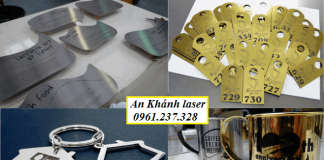Khắc laser trên inox tại Hà Nội