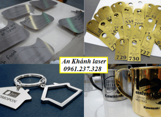Khắc laser trên inox tại Hà Nội