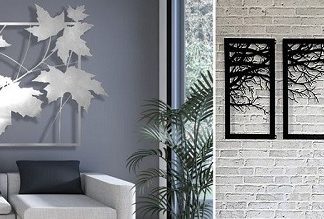 Khắc laser trên kim loại - trang trí nội thất