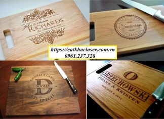 Khắc logo trên gỗ giá rẻ lấy ngay tại Hà Nội