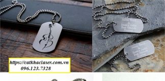 Dịch vụ khắc thẻ dogtag tại An Khánh