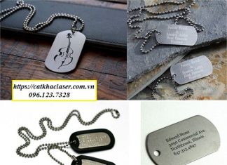 Dịch vụ khắc thẻ dogtag tại An Khánh