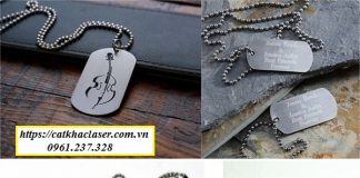 Các mẫu thẻ dogtag theo yêu cầu của khách hàng