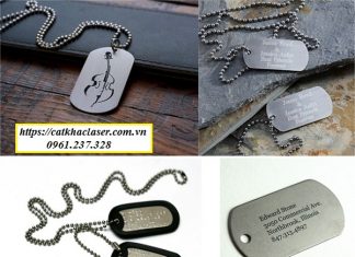 Các mẫu thẻ dogtag theo yêu cầu của khách hàng