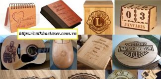 Các sản phẩm khắc chữ lên quà tặng
