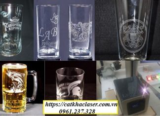Khắc hình lên cốc theo yêu cầu
