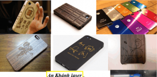 Khắc laser trên điện thoại theo yêu cầu