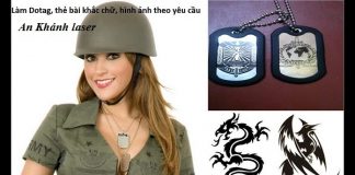 Làm thẻ dogtag tại An Khánh