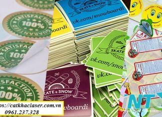 Tem nhãn mác sản phẩm