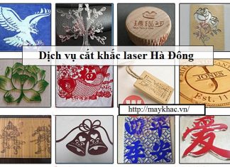 Dịch vụ cắt khắc laser Hà Đông giá tốt nhất
