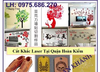 Dịch vụ cắt khắc laser tại Hoàn Kiếm