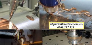 Khắc laser trên kim loại bằng máy laser và CNC