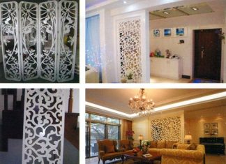Khắc hình trên inox trang trí nội thất